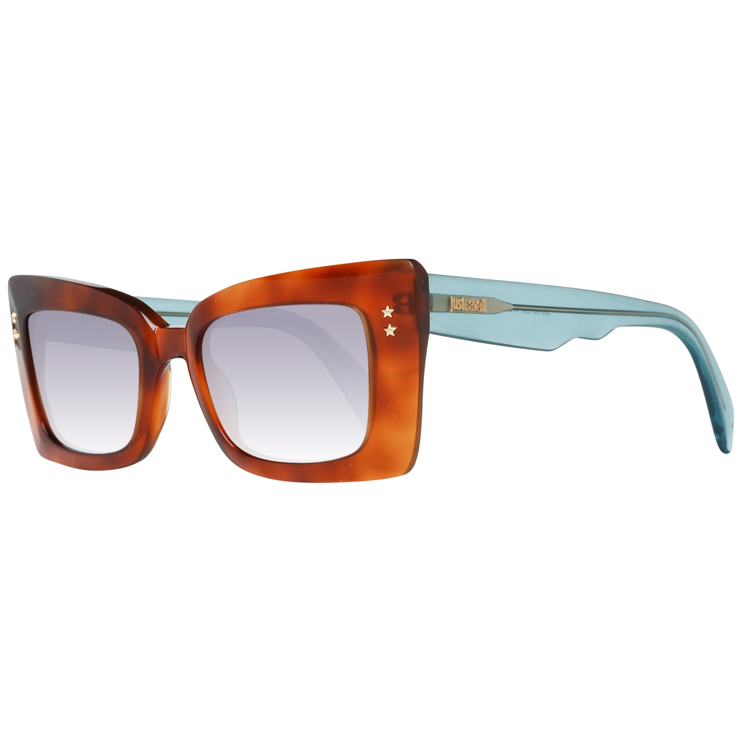 Just Cavalli Sonnenbrille VJC048 - Schickes Schwarz, 54mm, Unisex Design